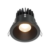 Встраиваемый светильник Zoom 2700K 12Вт 60° IP 65 / Maytoni DL034-01-12W2.7K-B
