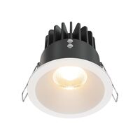 Встраиваемый светильник Zoom 2700K 12Вт 60° IP 65 / Maytoni DL034-01-12W2.7K-W