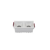 Встраиваемый светильник Alfa LED 3000K 2x10Вт 36° Dim Triac / Maytoni DL043-02-10W3K-D-SQ-W