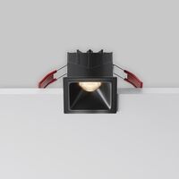 Встраиваемый светильник Alfa LED 3000K 10Вт 50° / Maytoni DL043-01-10W3K-SQ-B-1