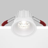 Встраиваемый светильник Alfa LED 4000K 15Вт 36° / Maytoni DL043-01-15W4K-RD-W