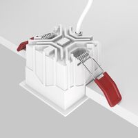 Встраиваемый светильник Alfa LED 3000K 10Вт 36° / Maytoni DL043-01-10W3K-SQ-WB