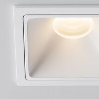 Встраиваемый светильник Alfa LED 3000К 10Вт 50° / Maytoni DL043-01-10W3K-SQ-W-1