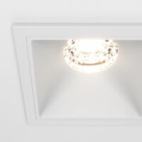 Встраиваемый светильник Alfa LED 3000K 10Вт 36° / Maytoni DL043-01-10W3K-SQ-W