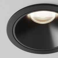 Встраиваемый светильник Alfa LED 4000K 10Вт 50° / Maytoni DL043-01-10W4K-RD-B-1