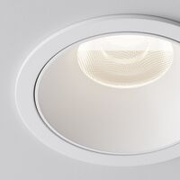 Встраиваемый светильник Alfa LED 4000K 15Вт 60° / Maytoni DL043-01-15W4K-RD-W-1