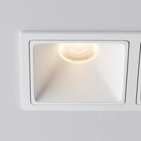 Встраиваемый светильник Alfa LED 3000K 10Вт 50° / Maytoni DL043-02-10W3K-SQ-W-1