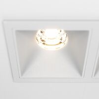 Встраиваемый светильник Alfa LED 3000K 2x10Вт 36° / Maytoni DL043-02-10W3K-SQ-W