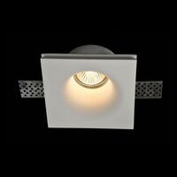 Встраиваемый светильник Gyps Modern GU10 1x35Вт / Maytoni DL001-1-01-W