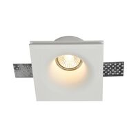 Встраиваемый светильник Gyps Modern GU10 1x35Вт / Maytoni DL001-1-01-W