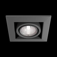 Встраиваемый светильник Metal Modern GU10 1x10Вт / Maytoni DL008-2-01-S