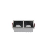 Встраиваемый светильник Alfa LED 3000K 2x15Вт 36° Dim Triac / Maytoni DL043-02-15W3K-D-SQ-WB