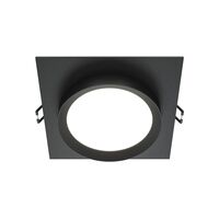 Встраиваемый светильник Hoop GX53 1x12Вт / Maytoni DL086-GX53-SQ-B