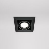 Встраиваемый светильник Metal Modern GU10 1x10Вт / Maytoni DL008-2-01-B