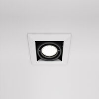 Встраиваемый светильник Metal Modern GU10 1x10Вт / Maytoni DL008-2-01-W