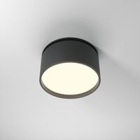 Встраиваемый светильник Onda 3000K 12Вт 120° / Maytoni DL024-12W3K-B