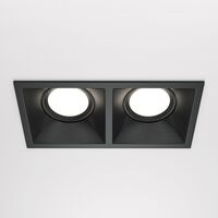 Встраиваемый светильник Dot GU10 2x10Вт / Maytoni DL029-2-02B