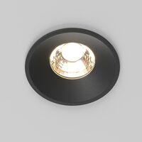 Встраиваемый светильник Round 4000K 12W 60° / Maytoni DL058-12W4K-B
