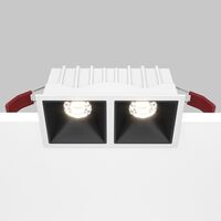 Встраиваемый светильник Alfa LED 4000K 2x10Вт 36° / Maytoni DL043-02-10W4K-SQ-WB