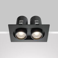Встраиваемый светильник Hidden 4000K 2x10W 36° / Maytoni DL045-02-10W4K-B