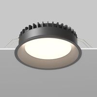 Встраиваемый светильник Okno 3000-4000-6000K 24W 100° IP 44 / Maytoni DL055-24W3-4-6K-B