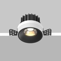 Встраиваемый светильник Round 3000K 12W 60° / Maytoni DL058-12W3K-TRS-B