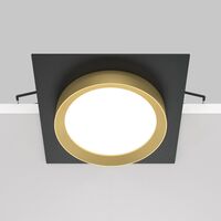Встраиваемый светильник Hoop GX53 1x12Вт / Maytoni DL086-GX53-SQ-BG