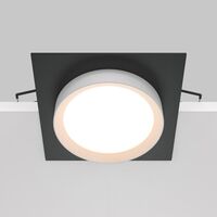 Встраиваемый светильник Hoop GX53 1x12Вт / Maytoni DL086-GX53-SQ-BW