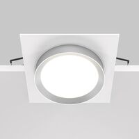 Встраиваемый светильник Hoop GX53 1x12Вт / Maytoni DL086-GX53-SQ-WS