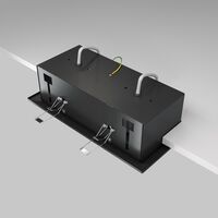 Встраиваемый светильник Metal Modern GU10 2x10Вт / Maytoni DL008-2-02-B