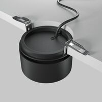 Встраиваемый светильник Onda 3000K 12Вт 120° / Maytoni DL024-12W3K-B