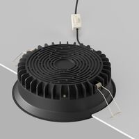 Встраиваемый светильник Okno 3000-4000-6000K 24W 100° IP 44 / Maytoni DL055-24W3-4-6K-B