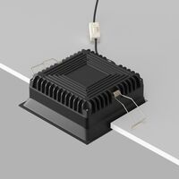 Встраиваемый светильник Okno 3000-4000-6000K 18W 100° IP 44 / Maytoni DL056-18W3-4-6K-B