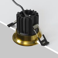 Встраиваемый светильник Round 3000K 7W 60° / Maytoni DL058-7W3K-BS