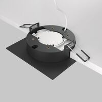 Встраиваемый светильник Hoop GX53 1x12Вт / Maytoni DL086-GX53-SQ-B