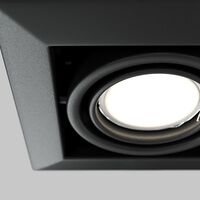 Встраиваемый светильник Metal Modern GU10 1x10Вт / Maytoni DL008-2-01-B