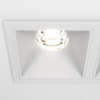 Встраиваемый светильник Alfa LED 4000K 2x10Вт 36° / Maytoni DL043-02-10W4K-SQ-W