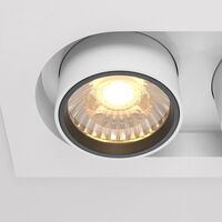 Встраиваемый светильник Hidden 3000K 2x10W 36° / Maytoni DL045-02-10W3K-W