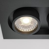 Встраиваемый светильник Hidden 4000K 2x10W 36° / Maytoni DL045-02-10W4K-B