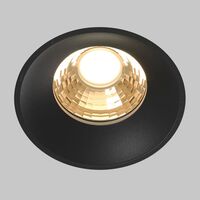 Встраиваемый светильник Round 2700K 12W 60° / Maytoni DL058-12W2.7K-TRS-B