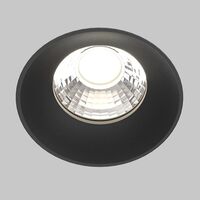 Встраиваемый светильник Round 4000K 12W 60° / Maytoni DL058-12W4K-TRS-B