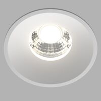 Встраиваемый светильник Round 4000K 12W 60° / Maytoni DL058-12W4K-W