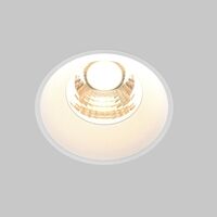 Встраиваемый светильник Round 3000K 7W 60° / Maytoni DL058-7W3K-TRS-W