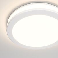 Встраиваемый светильник Phanton 3000K 1x12Вт 120° / Maytoni DL2001-L12W