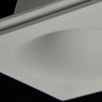 Встраиваемый светильник Gyps Modern GU10 1x35Вт / Maytoni DL001-1-01-W