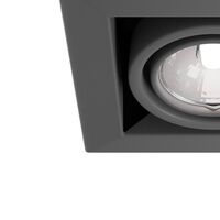 Встраиваемый светильник Metal Modern GU10 1x10Вт / Maytoni DL008-2-01-S