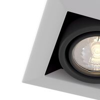 Встраиваемый светильник Metal Modern GU10 1x10Вт / Maytoni DL008-2-01-W