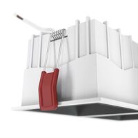 Встраиваемый светильник Alfa LED 3000K 2x15Вт 36° / Maytoni DL043-02-15W3K-SQ-WB