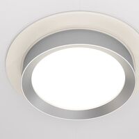 Встраиваемый светильник Hoop GX53 1x12Вт / Maytoni DL086-GX53-RD-WS