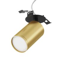 Встраиваемый светильник FOCUS S GU10 10Вт / Maytoni C049CL-U-1BMG